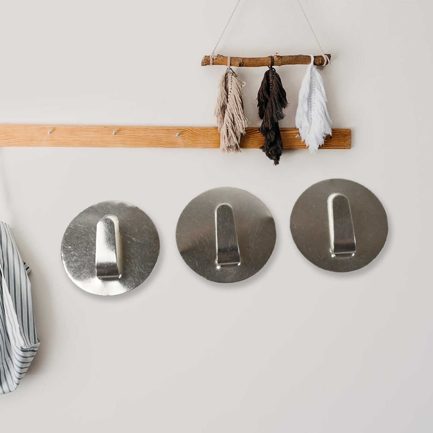 Self- Adhesive Hooks, Heavy Duty Wall Hooks Hangers Stainless Steel Waterproof Sticky Hooks for Hanging Robe Coat Towel Kitchen Bathroom and. Self- Adhesive Hooks, Heavy Duty Wall Hooks Hangers Stainless Steel Waterproof Sticky Hooks for Hanging Robe Coat Towel Kitchen Bathroom and.